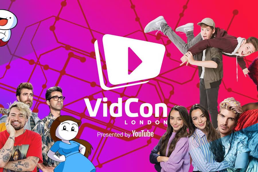 Jacksepticeye And Saffron Barker To Appear At VidCon London