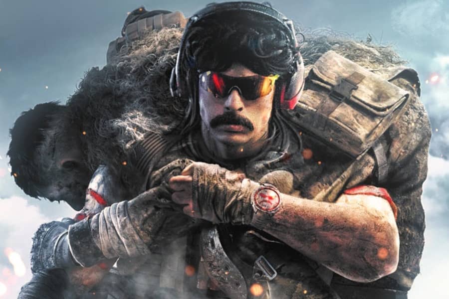 DrDisRespect Receiving Own Map and Skin