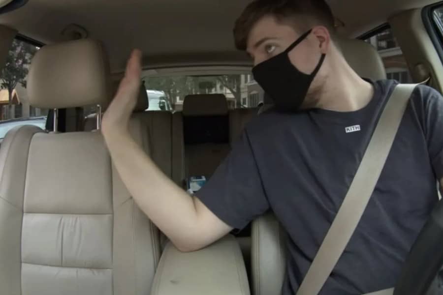MrBeast Drives Uber For a Day