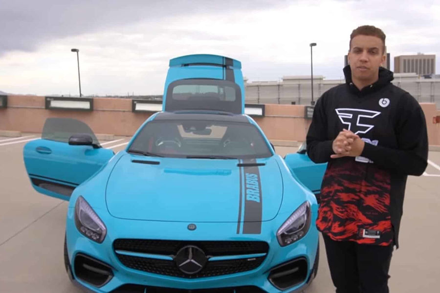 FaZe Swagg Shows Off His Brand-New Dream Car